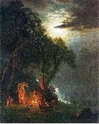 Albert Bierstadt Campfire Site, Yosemite Germany oil painting artist